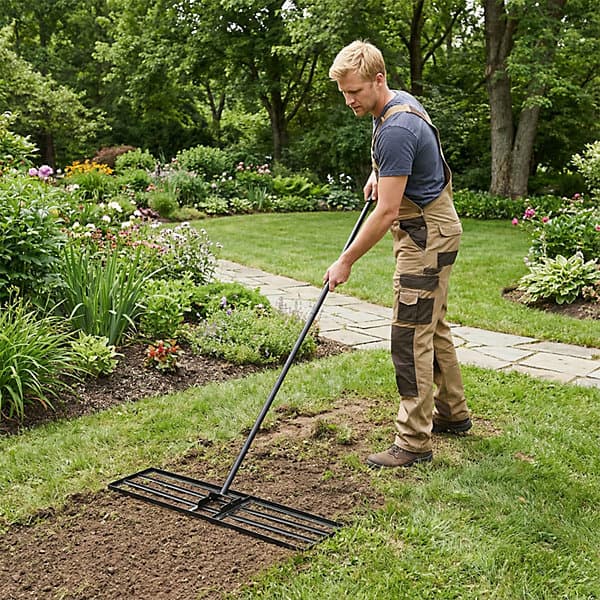 Leveling Rake.
