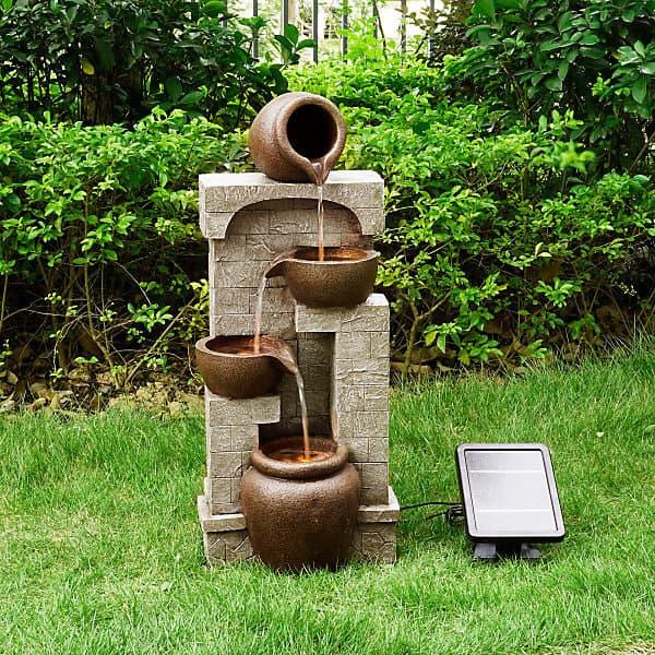 Teamson Home Solar Water Feature.
