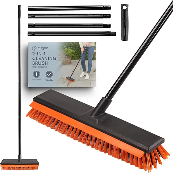 CUQOO Outdoor Broom Yard Brush.