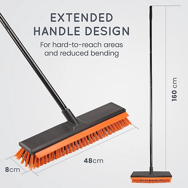 CUQOO Outdoor Broom Yard Brush.