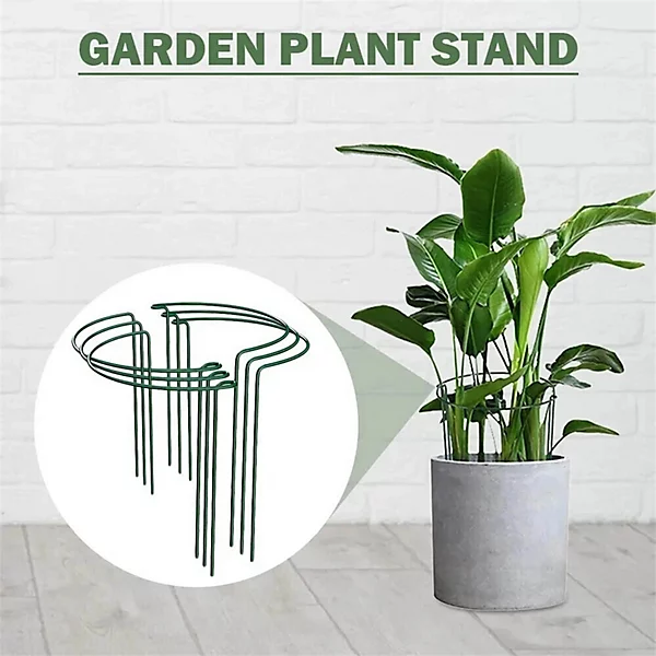 Round Metal Plant Supports Stake.