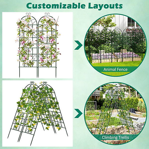 Garden Trellis for Climbing Plants.