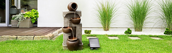 Teamson Home Solar Water Feature.